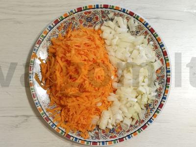 Troškinta vištienos filė su daržovėmis vakarienei Žingsnis 2