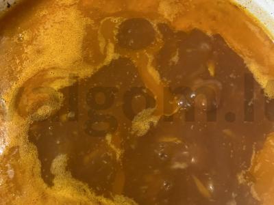 Jautienos guliašas Žingsnis 9