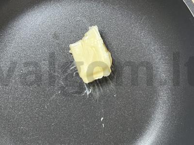 Grietinėlės krevetės su p'titim Žingsnis 1