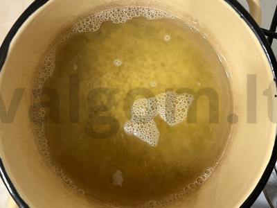 Grietinėlės krevetės su p'titim Žingsnis 7