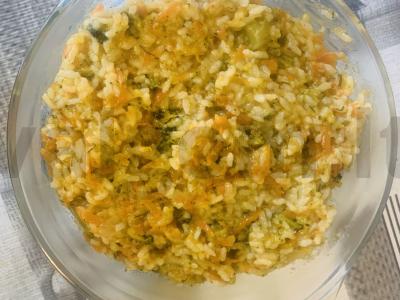 Vegetariškas ryžiai pagrindine nuotrauka