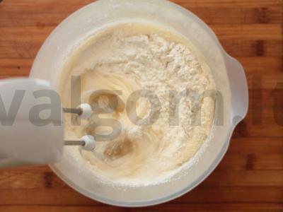 Pyragas „Grybai krepšyje“ Žingsnis 2