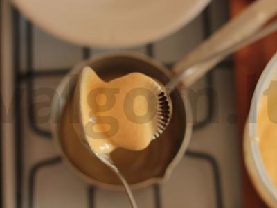 Pyragas „Grybai krepšyje“ Žingsnis 4