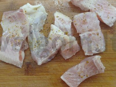 Pangasius tešloje Žingsnis 1