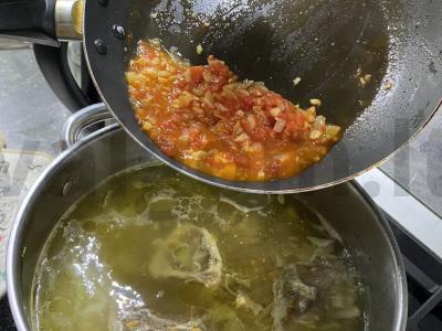 Kopūstų sriuba Žingsnis 5