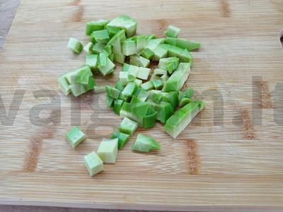 Brusketa su lašiša ir avokadu Žingsnis 2