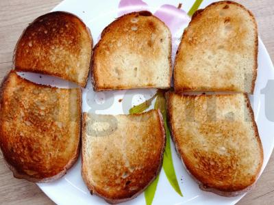 Brusketa su lašiša ir avokadu Žingsnis 3