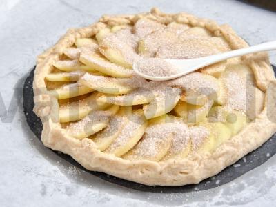 Vegetariška obuolių galeta Žingsnis 2