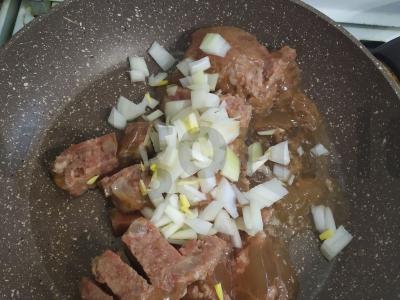 Žirnių košė su troškiniu Žingsnis 5