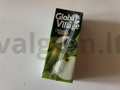 Šaltas gėrimas „Mėlynoji Laguna“ su obuolių sultimis Žingsnis 1