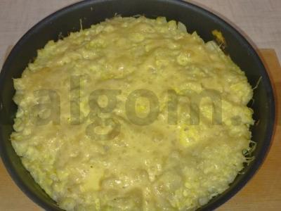 Žiedinė kopūstai, kepti su sūriu orkaitėje pagrindine nuotrauka