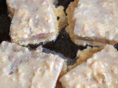 Menkių filė tešloje su padažu Žingsnis 7