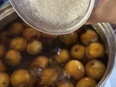 Kvapnus ir originalus kompotas su mušmule ir obuolių sultimis Žingsnis 5