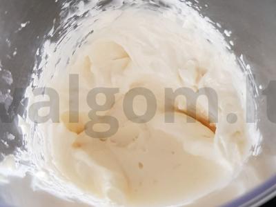 Klasikinis tiramisu Žingsnis 1