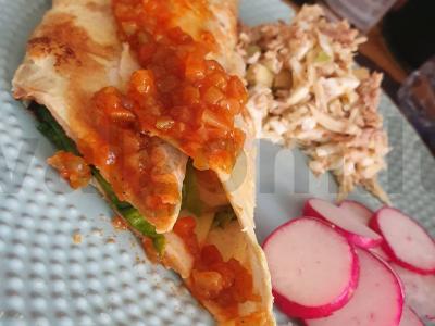 Baltyminis ir labai maistingas pusryčių receptas su KBSU skaičiavimu pagrindine nuotrauka