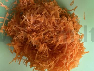 Šokoladinis morkų keksiukas be cukraus Žingsnis 2