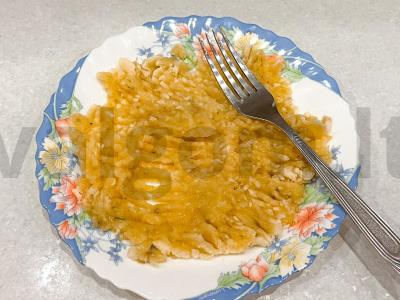 Bananų-vyšnių pyragas su grietinėlės sluoksniu Žingsnis 2