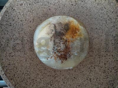 Vištiena kokosų piene su krevetėmis Žingsnis 1