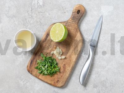 Kepta kopūstai azijietiškame padaže Žingsnis 3