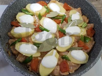 Kvapnus birjanis su bulvėmis ir mėta Žingsnis 2