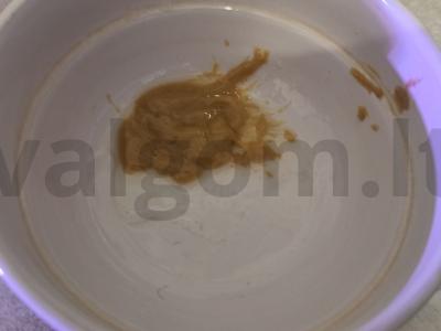 Sausainiai su garstyčiomis ir druska Žingsnis 1