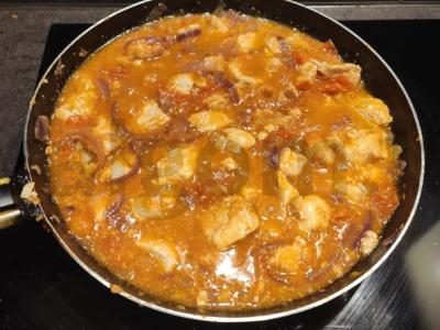 Kalakutienos troškinys pagrindine nuotrauka