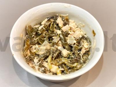 Žaliosios pupelės su vištiena ir česnaku Žingsnis 4