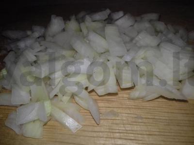 Sojų faršo kotletai Žingsnis 3