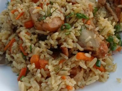 Plovas ant laužo keptuvėje sadž Žingsnis 4