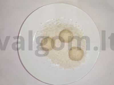 Itališki saldainiai su migdolais Žingsnis 3