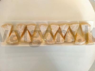 Vaisių kanapės su brie sūriu Žingsnis 1