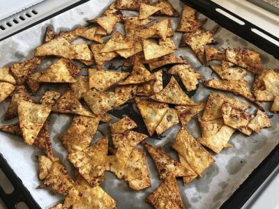 Tortilijų traškučiai Žingsnis 3