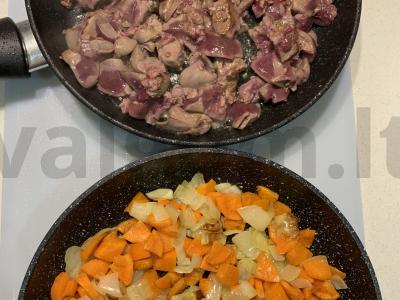 Eklerai su naminiu vištienos ir kepenų paštetu Žingsnis 7