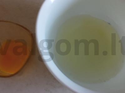 Baltymų-riešutų sausainiai Žingsnis 1