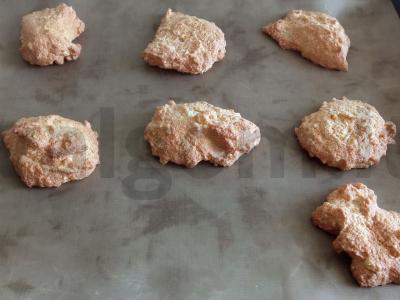 Baltymų-riešutų sausainiai Žingsnis 3