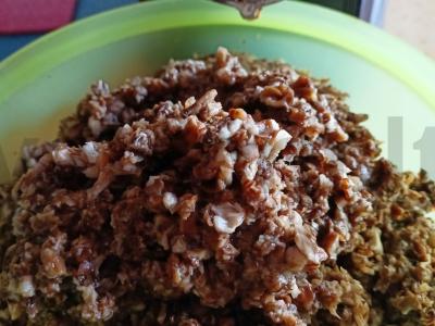 Kepti spring roll su grybų ikra Žingsnis 1