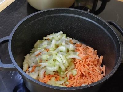 Lęšių sriuba Žingsnis 4