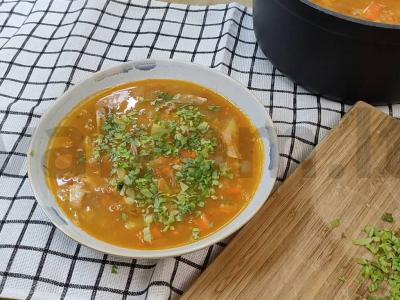 Lęšių sriuba Žingsnis 9