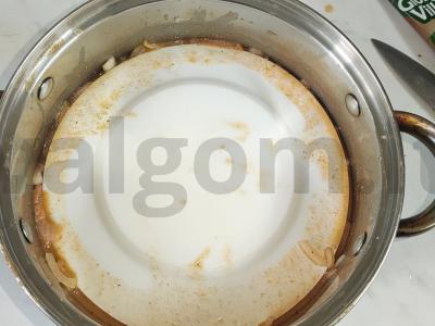 Mėsa ant anglių marinate su stalo krienais Žingsnis 4