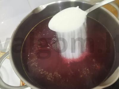 Vaisių-uogų kompotas Žingsnis 4