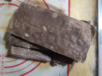 Kepimo popsai — ledai su vyšniomis ir pieniniu šokoladu Žingsnis 3