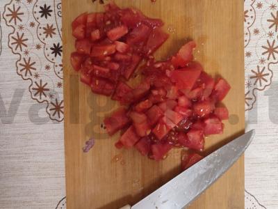 Tortilijos trikampiai „Sultingi atspalviai“ Žingsnis 4