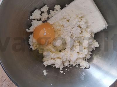 Kokosiniai varškėčiai Žingsnis 1