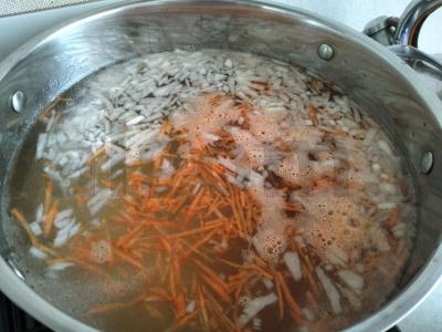 Jautienos sriuba su namine makaronais pietums Žingsnis 5