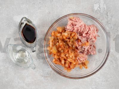 Bao su kiauliena ir kimchi Žingsnis 2