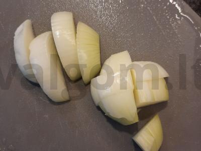 Koldūnai su pomidorais padaže Žingsnis 1