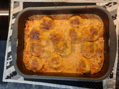 Koldūnai su pomidorais padaže Žingsnis 9