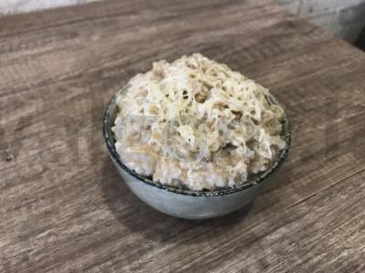 Sotūs avižų košė su tarkuotu sūriu pagrindine nuotrauka