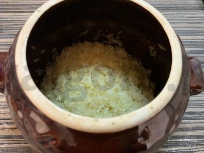 Granatų ryžiai su kiaulienos šonkauliais Žingsnis 2