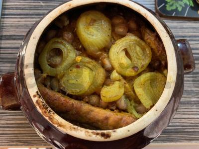 Granatų ryžiai su kiaulienos šonkauliais pagrindine nuotrauka